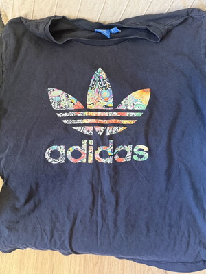 Adidas sports shirt, multicolor, size M