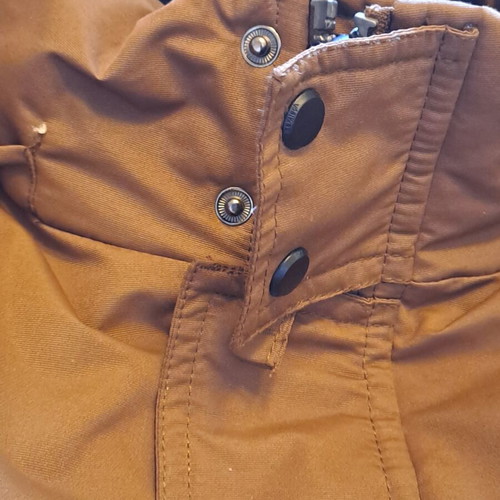 Ice Tech Long Parka Jacket like new, brown, men's L