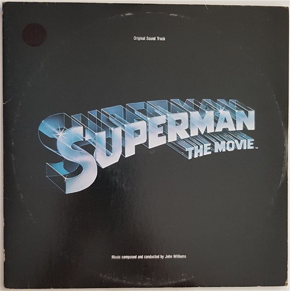  SUPERMAN ORIGINAL SOUNDTRACK diplos diskos viniliou