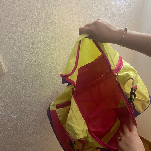 Tupperware gym bag new, colorful