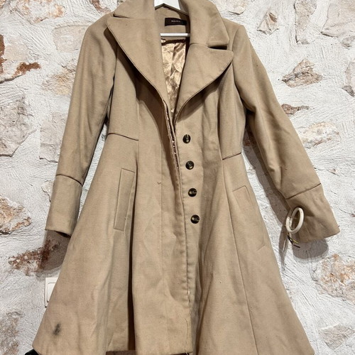 Savoir Camel Princess Coat Size M UK 10 Used