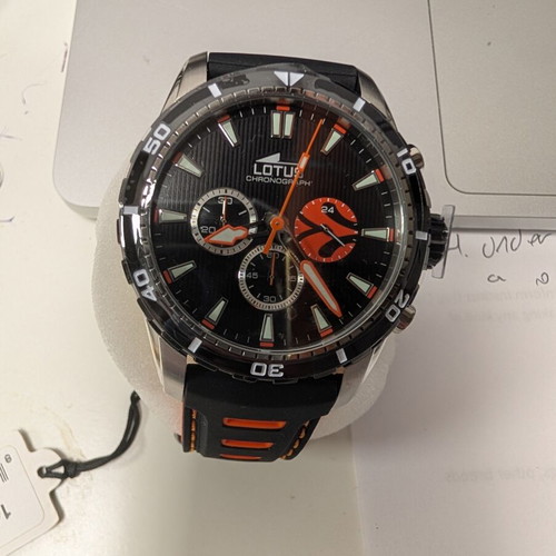 Lotus chronograph watch with 2026 Final Four logo brand new