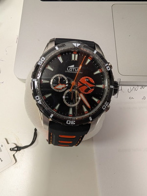 Lotus chronograph watch with 2026 Final Four logo brand new