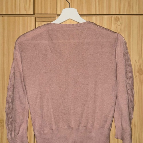 Children's pink cardigan like new, for 7 years old