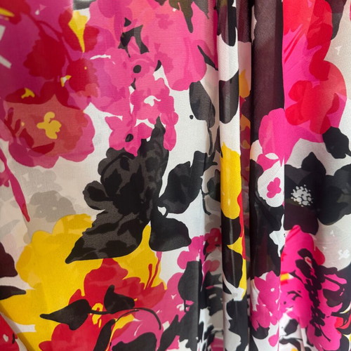 Silk chiffon 100% natural new 130 x 137