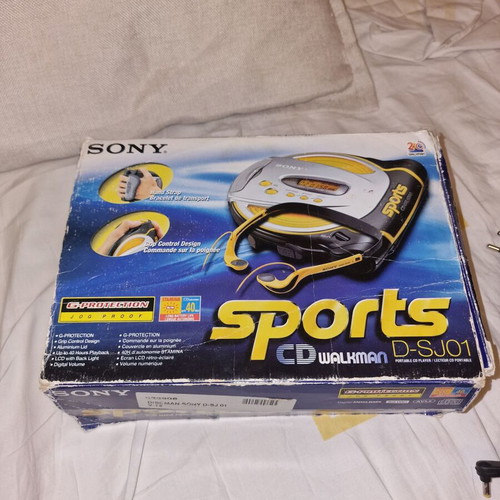 Sony Sports CD Walkman D-SJ01 collectible