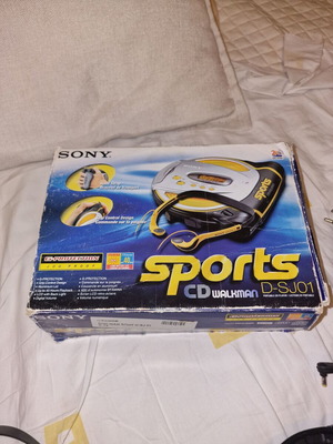 Sony Sports CD Walkman D-SJ01 collectible