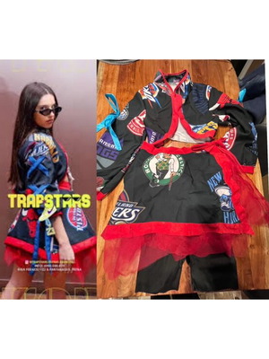 Trapstars carnival costume like new, 3 pieces