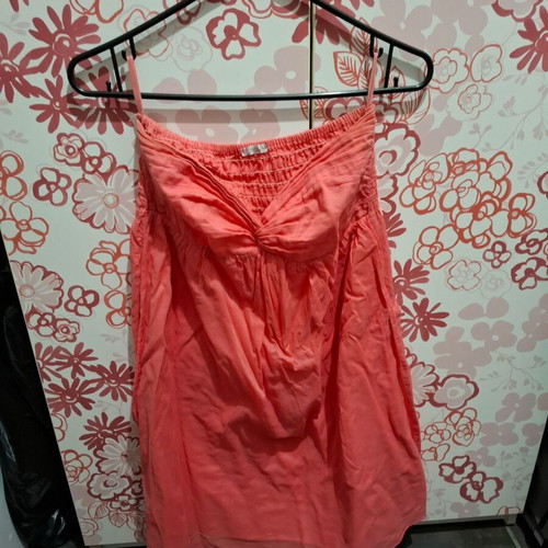 Strapless dress like new, orange, summer style