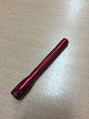 Фенер Maglite червен в отлично състояние