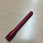 Maglite flashlight red in excellent condition