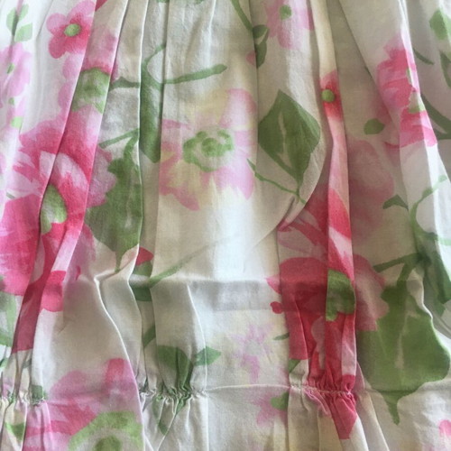 Benetton dress for girl 4 years old used, colorful cotton fabric