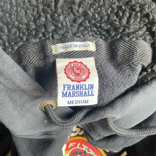 Franklin & Marshall 30th Anniversary Hoodie like new, size M, black