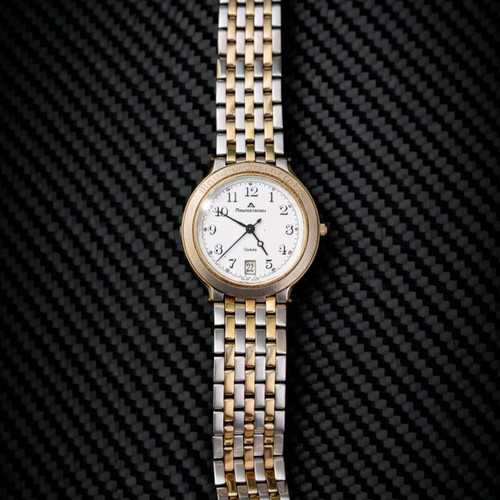 Maurice Lacroix Quartz Swiss women's watch like new, gold plated