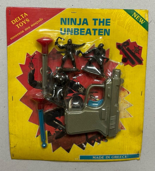 Delta Toys, Made in Greece, Ninja the Unbeaten Καινούργιο Τιμή 6 Ευρώ