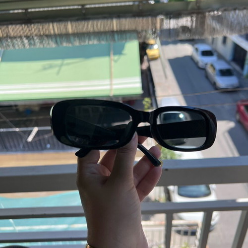 Chunky retro black sunglasses Y2K like new