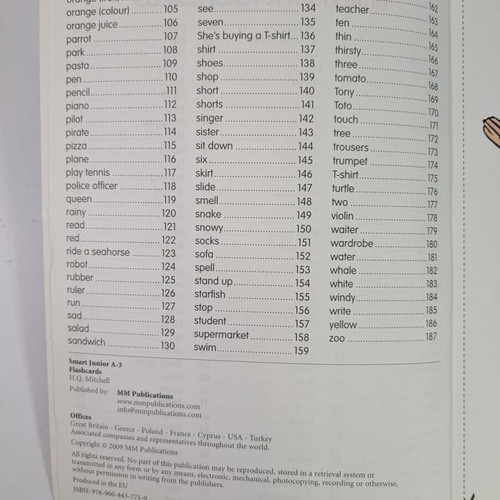 Smart Junior A flashcards new