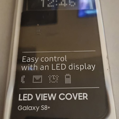 Samsung Galaxy S8+ Plus Led View Cover Black