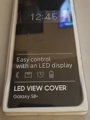 Samsung Galaxy S8+ Plus Led View Cover Black