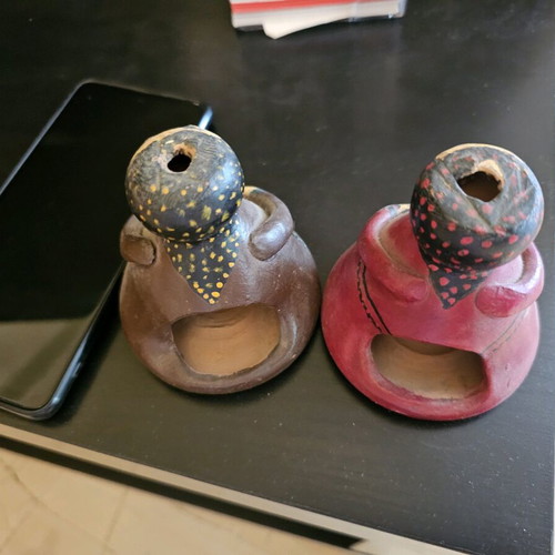 Clay figures used