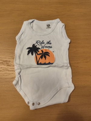 HB Baby Sleeveless Bodysuit Ride the Waves Like New 3-6 Months