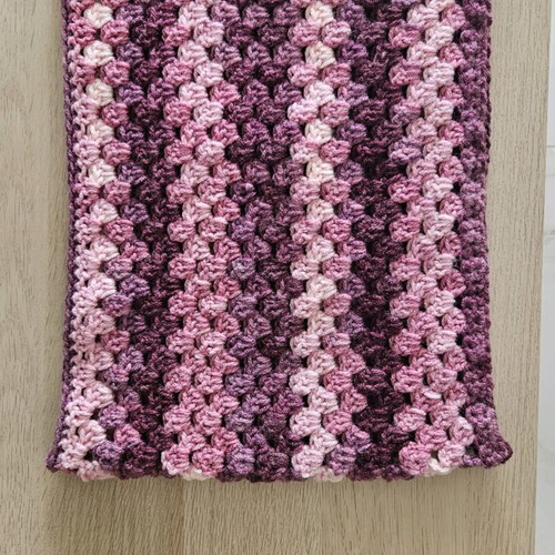 Circular scarf new, handmade with acrylic yarn