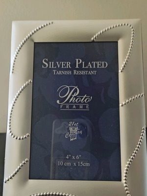 1st Century Photo Frame new, silver plated, size 10x15