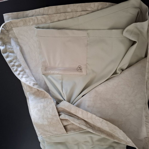 Shorts-skirt set of 3 pieces like new, XXL, gray and beige