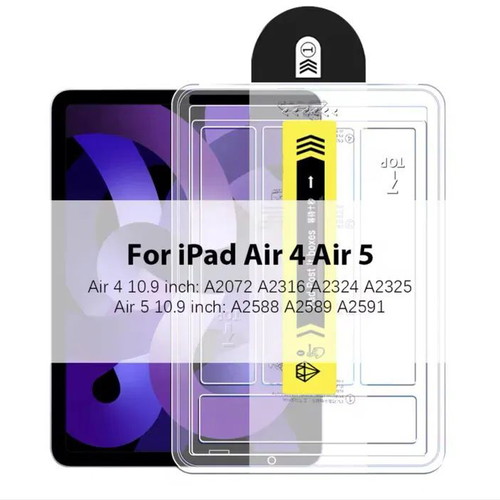 Glass Screen Protector for iPad 10 11 Pro Air with Easy Installation