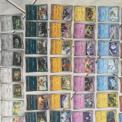 Pokemon cards set White Flair, 62 common and uncommon