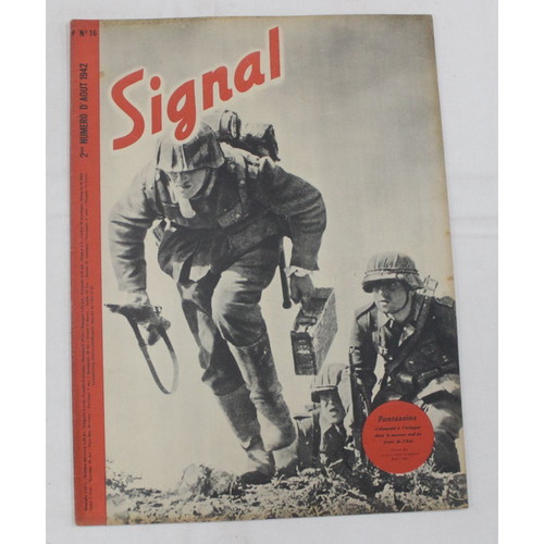 German Army Magazine Signal 1942 used, issue 16