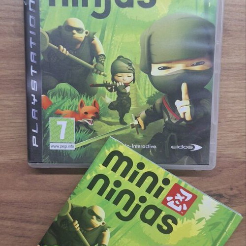Mini Ninjas game for Sony PlayStation 3 like new