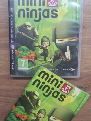 Mini Ninjas game for Sony PlayStation 3 like new