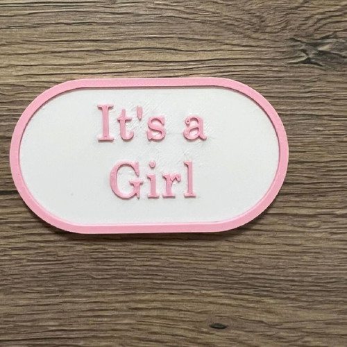 Gender Reveal Magnets new, handmade for baby shower