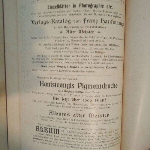 Art book used Die Meisterwerke Derköniglichen Gemälde - Galerie zu Cassel