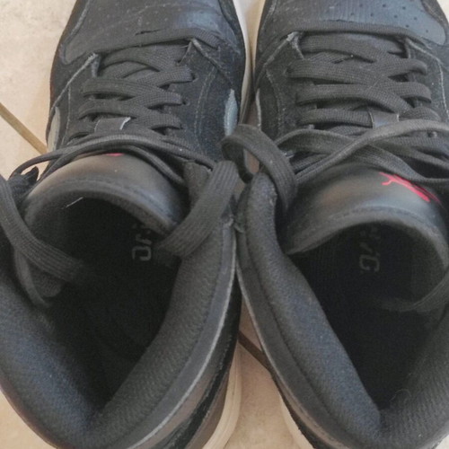 Puma athletic boots used, size 39, black