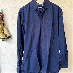 Ανδρικό μπλε πουκάμισο Oxford Company μέγεθος XL - 6€