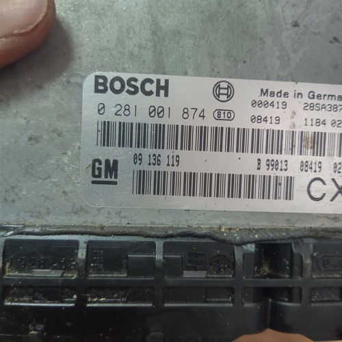 Ecu computer Opel Vectra B 2.0 DTI used, 09136119, 0281001874