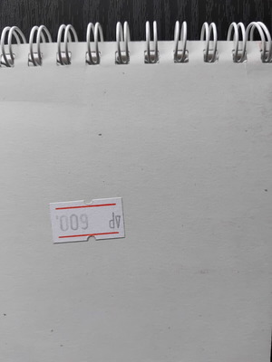 ΠΑΛΛΗΣ, συλλεκτικό μπλοκ σπιράλ του ιστορικού καταστήματος! Από την εποχή της δραχμής!