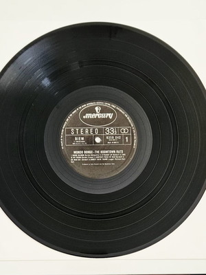 Mondo Bongo vinyl record by The Boomtown Rats used, Greek pressing 1980