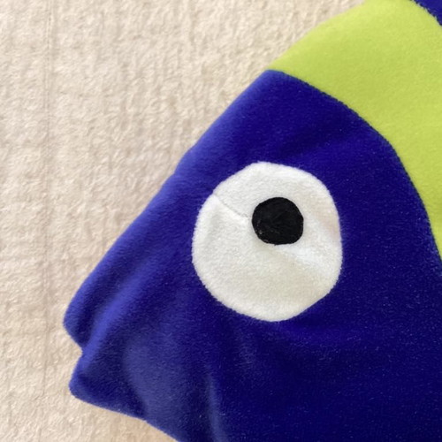 Large plush fish like new