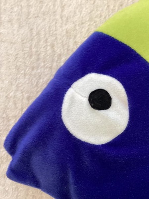 Large plush fish like new