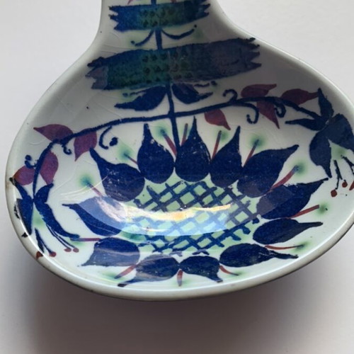 Royal Copenhagen Tenera Ceramic Spoon Rest used, designed by Marianne Johnson