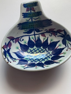 Royal Copenhagen Tenera Ceramic Spoon Rest used, designed by Marianne Johnson
