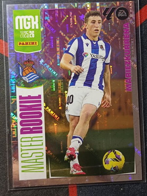 Panini Megacracks La Liga 2025/26 Mariezkurrena Master Rookie #417 Real Sociedad card like new