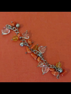 Bracelet with charms used, slightly heavy