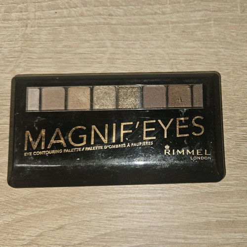 Rimmel eyeshadows used a few times
