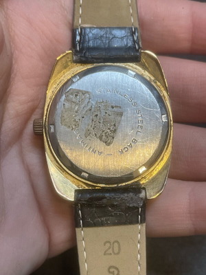Estain wristwatch used, fully functional