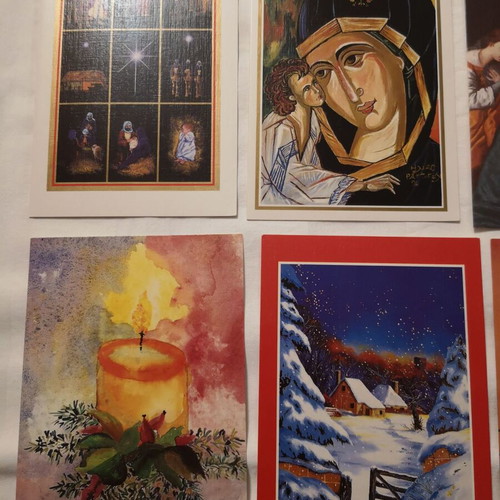 Christmas cards new, pack of 15 large and 5 small