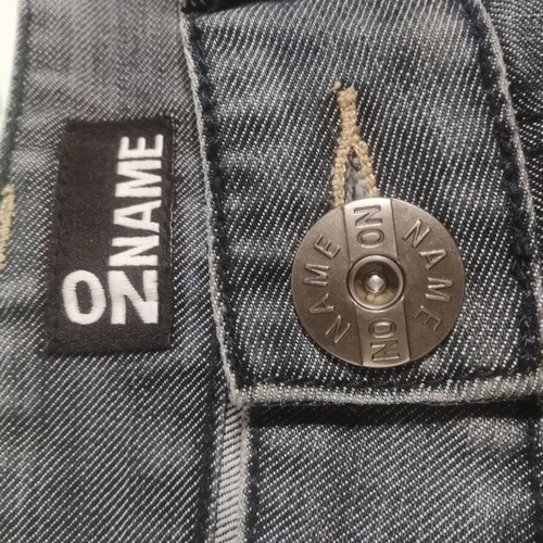 No Name bermuda shorts new, gray and blue, size L